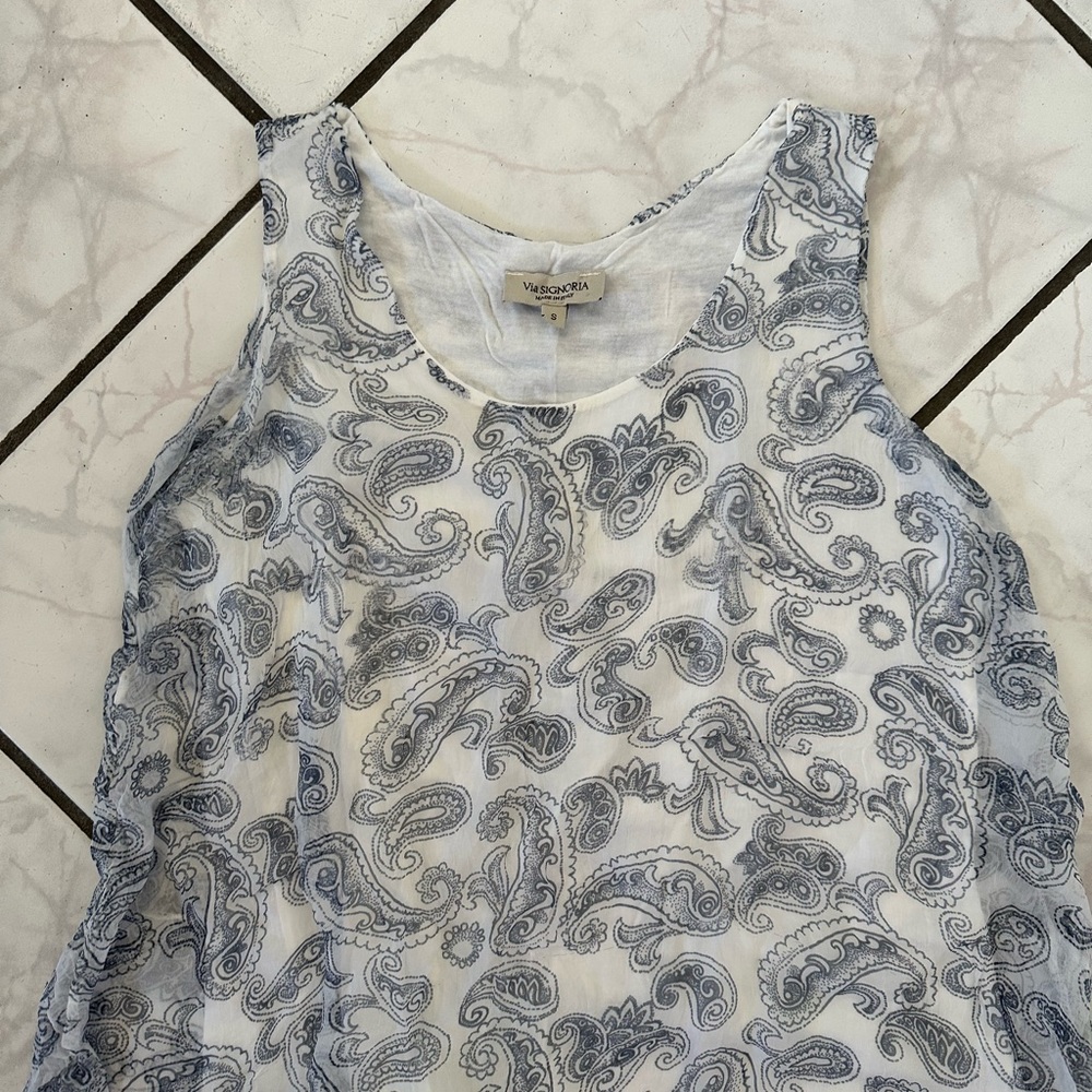 Via signoria paisley top - Picture 3 of 4